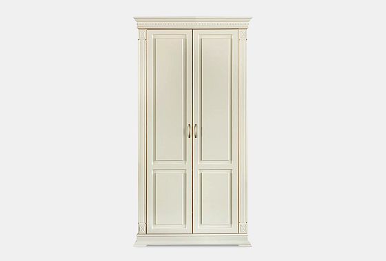 Шкаф для одежды 2-х дв. "Верди Люкс" массив и шпон дуба 4