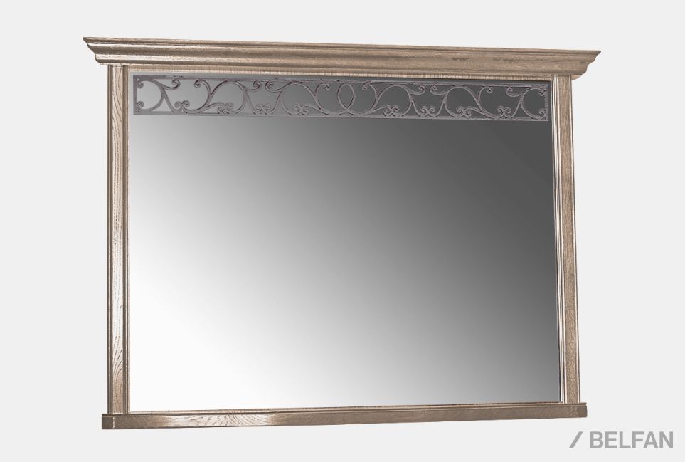 Зеркало "Тэфи" 28 массив и шпон дуба 1