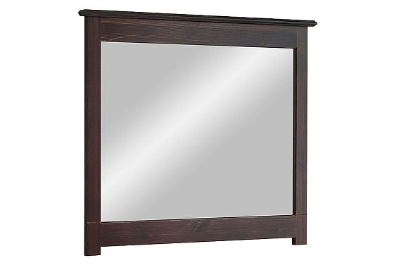 Зеркало навесное "Рауна" массив сосны 3