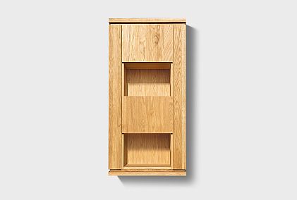 Шкаф настенный вертикальный "Берген" (левый)