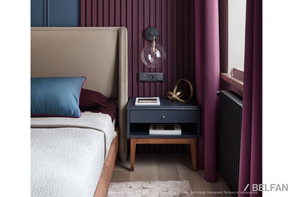 Кровать "Сакраменто" (мягкое изголовье) массив дуба 4