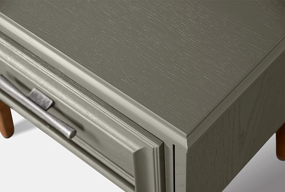 Тумба прикроватная "Сакраменто" массив и шпон дуба, МДФ 8