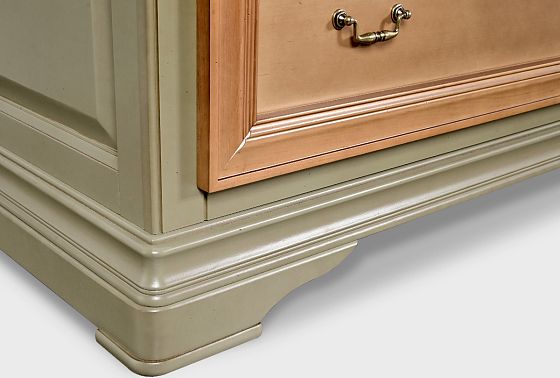 Комод "Оливия" массив и шпон ольхи 13