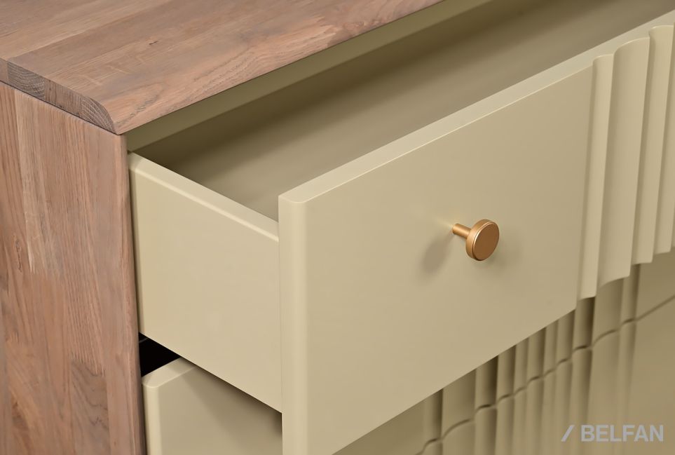 Комод "Меридиан" 6 массив дуба, МДФ 4