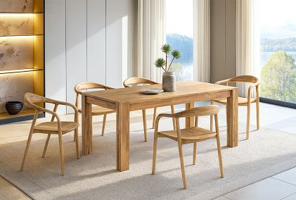 Стол обеденный "Берген" П-03 (сечение опор 150х150)