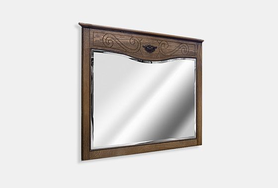 Зеркало "Алези" массив и шпон дуба 3