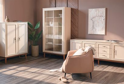 Витрина 2-х дв. "Сакраменто"; *А-016.62; марципан, орех