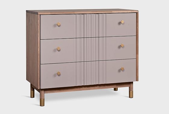 Комод "Меридиан" 3 массив дуба, МДФ 2