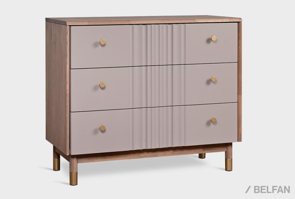 Комод "Меридиан" 3 массив дуба, МДФ 1