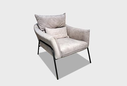 "Купер" кресло; нераскл.; 12; металл черный; Missoni 10 (32694); (гр. 2)