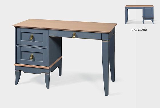 Стол письменный "Стюарт" (тумба слева) массив и шпон дуба 9