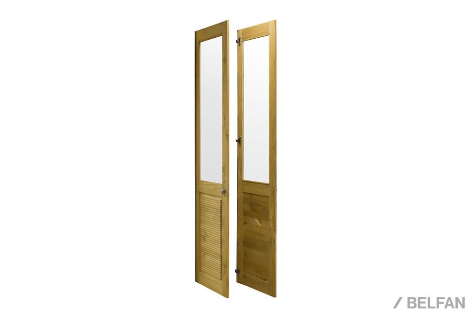 Комплект дверей к стеллажу "Рауна-20" массив сосны 2