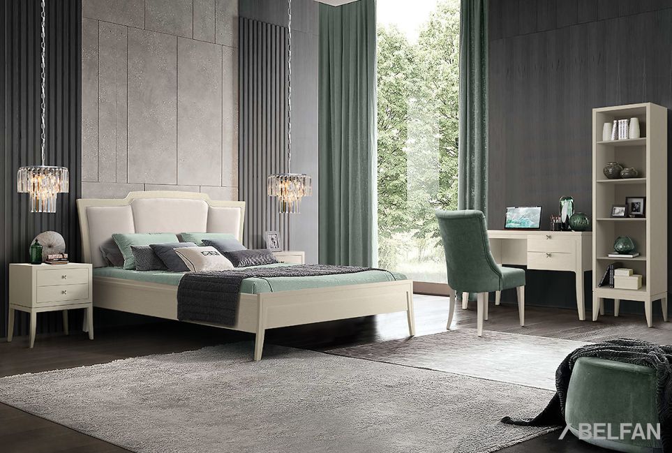 Стеллаж "Коста" массив и шпон дуба 2