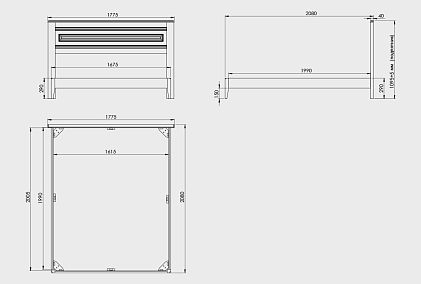 Кровать "Сакраменто"