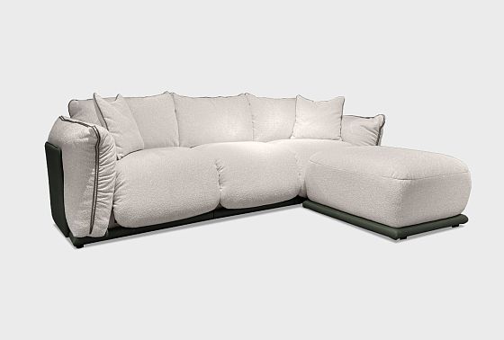 "Ферре" диван 3-х местный с пуфом  12