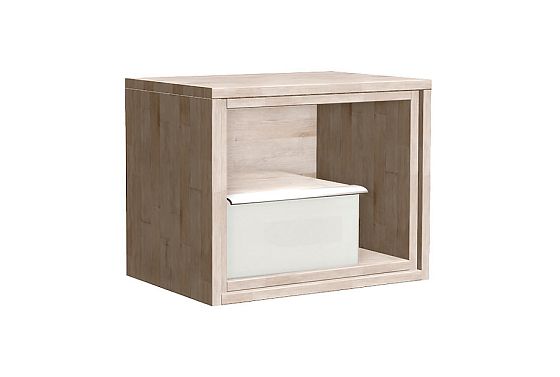 Тумба прикроватная "Manhattan" 2 (ящик слева) массив дуба 3
