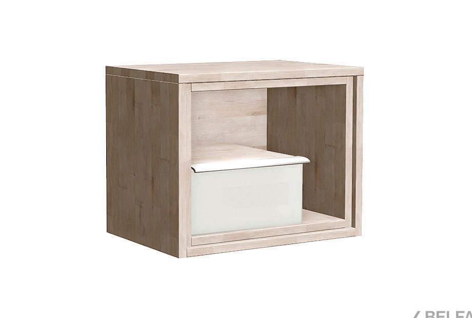 Тумба прикроватная "Manhattan" 2 (ящик слева) массив дуба 1