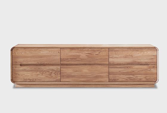 Тумба под ТВ "Монблан" 200 массив дуба 5