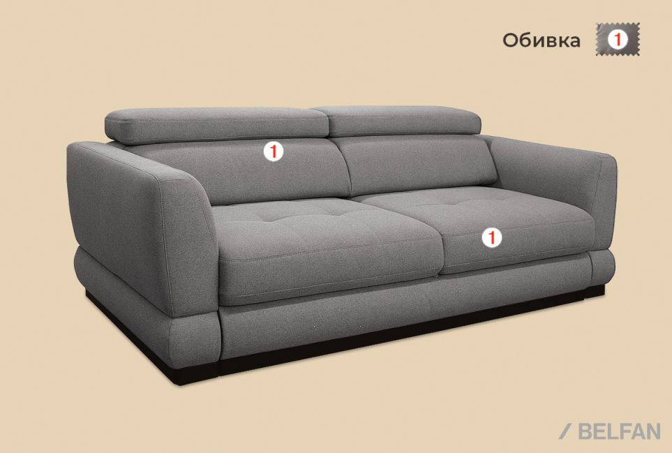 "Орландо" секция оттоманка 2