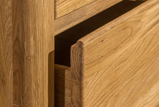 Комод "Норд" (высокий) массив дуба 11