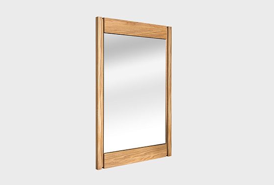 Зеркало настенное "Берген" массив и шпон дуба 7