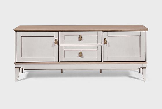 Тумба под ТВ "Стюарт" массив и шпон дуба 3