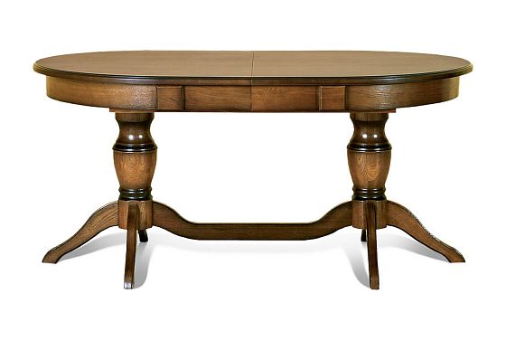 Стол обеденный "Верди Люкс 4РД" массив и шпон дуба 4