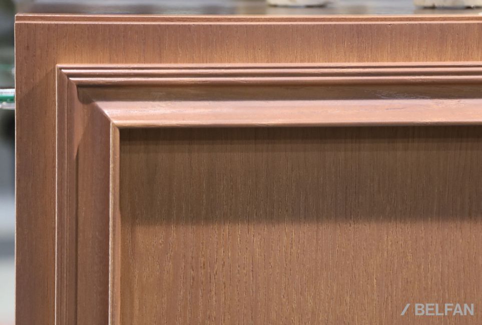 Зеркало настенное "Сакраменто" 145 МДФ, шпон дуба 2