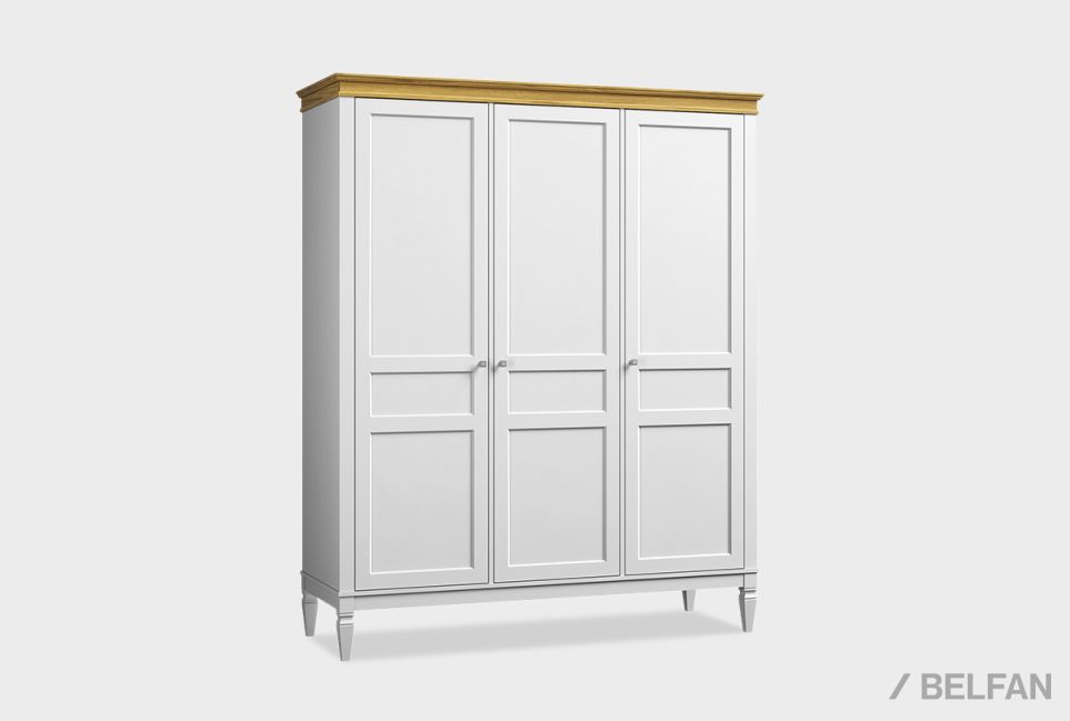 Шкаф для одежды 3-х дверный "Ольса-С" 30 массив сосны 2