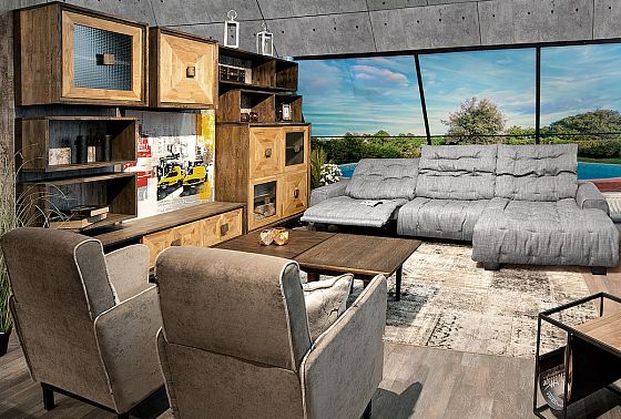 Полка настенная "Cube Design" 1 массив дуба 2