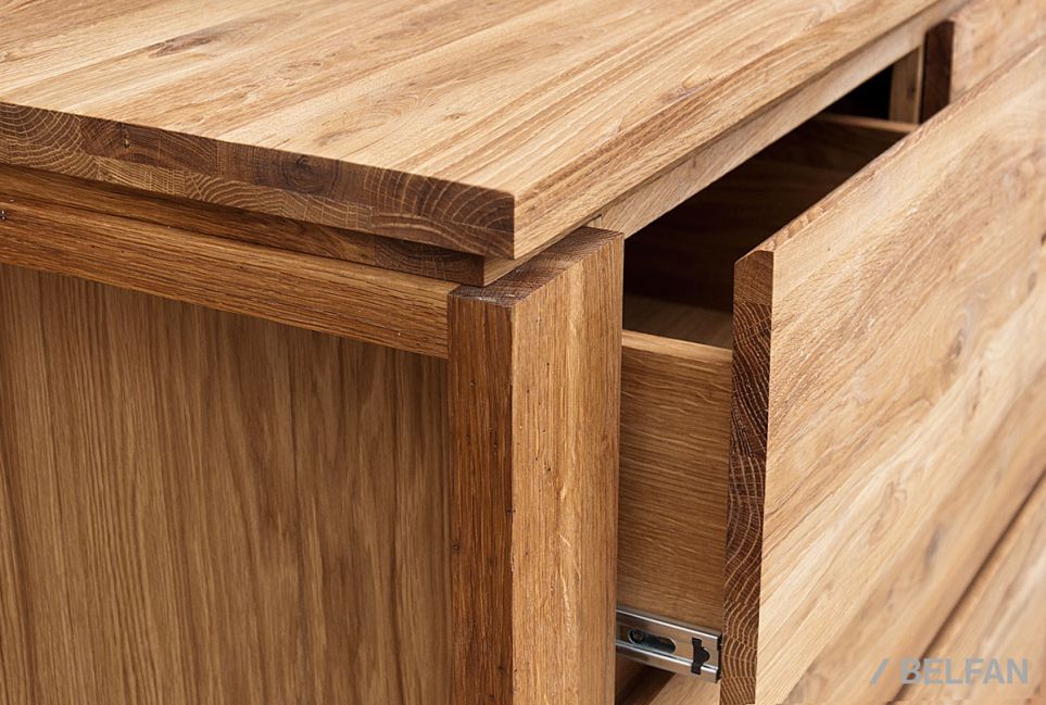 Комод "Берген" В-5 массив и шпон дуба 2