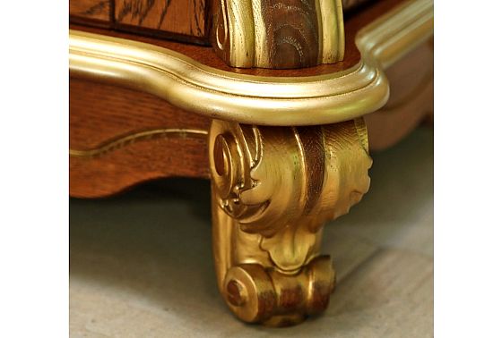 Зеркало напольное "Алези Люкс" массив и шпон дуба 4