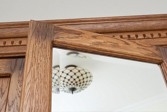 Шкаф 5-ти дверный "Верди Люкс" массив и шпон дуба 3