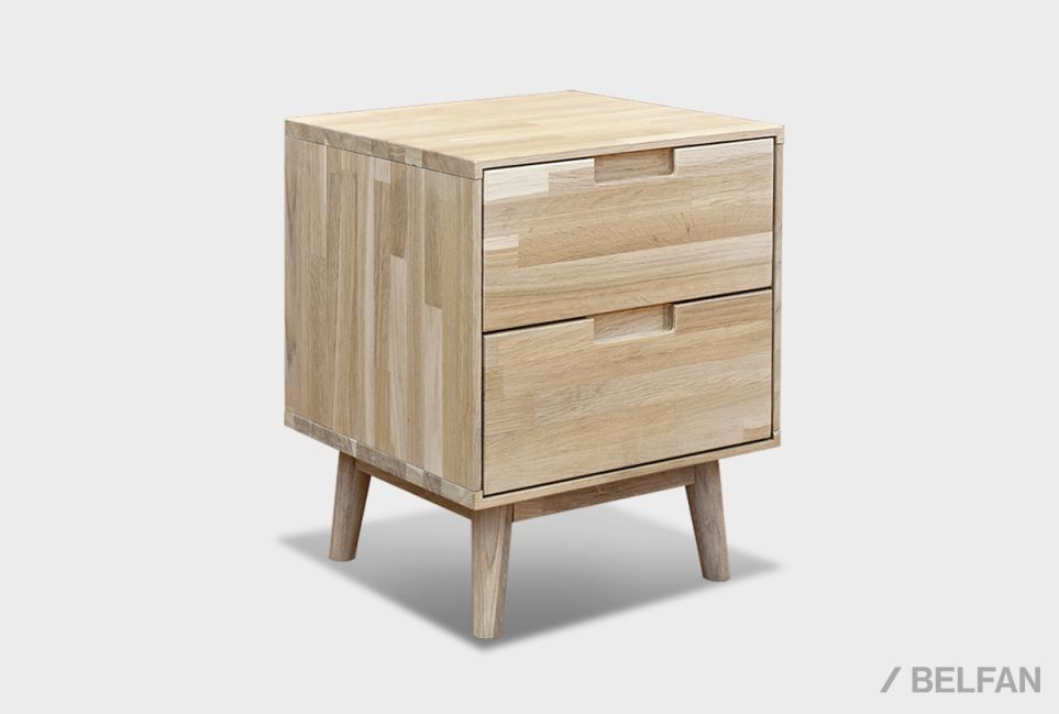 Тумба прикроватная "Ирвинг" массив дуба 1