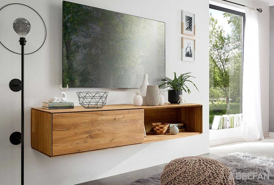 Тумба навесная "Гринвуд" 170 массив дуба 5