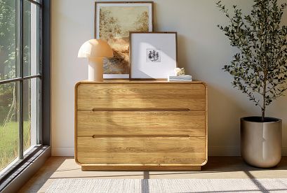 Комод "Монблан" 3; бейц-масло