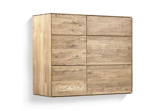 Шкаф навесной "Гринвуд" 2 массив дуба 8