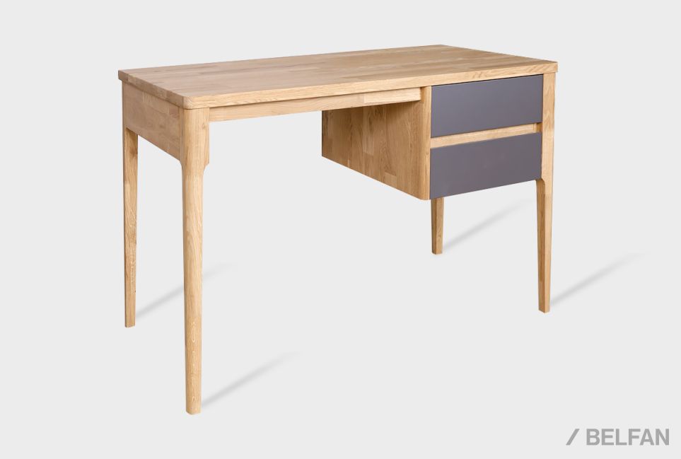 Стол письменный "Уоллстрит" массив дуба, МДФ 2