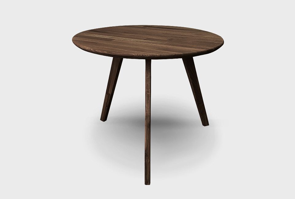 Стол журнальный "Арт" круглый 264; серый дуб