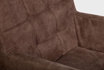 Стул "Берген" М с подлокотниками; *А-020.2475; бейц-масло; Nashville 17