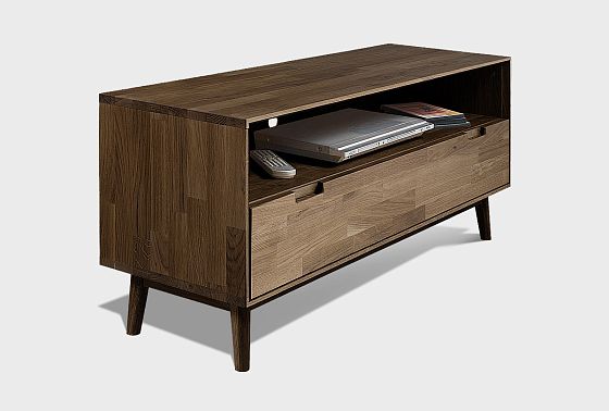 Тумба под ТВ "Ирвинг" 2 массив дуба 7