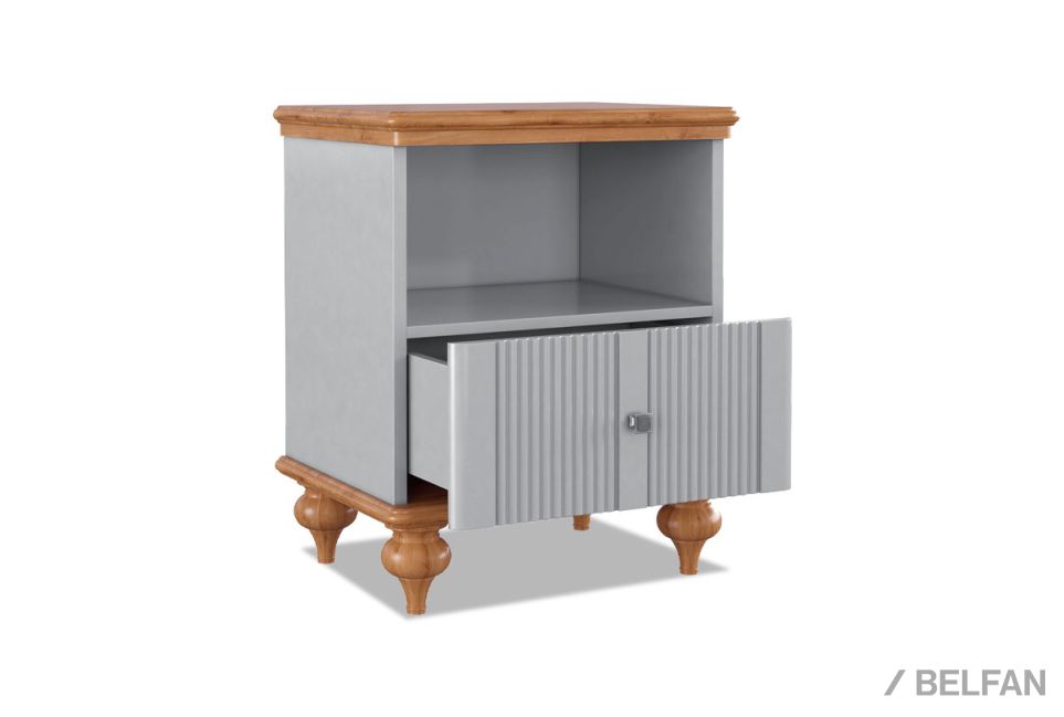 Тумба прикроватная "Рандеву" 01 массив сосны 3