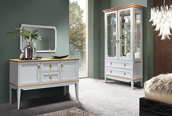 Тумба "Стюарт" массив и шпон дуба 12