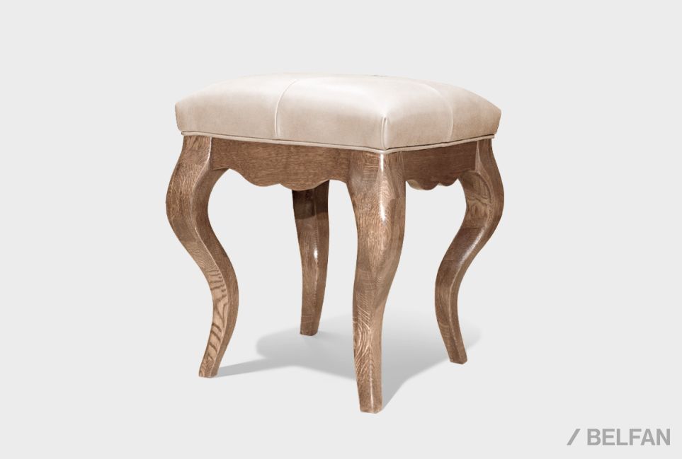 Банкетка "Тэфи" маленькая массив и шпон дуба 1