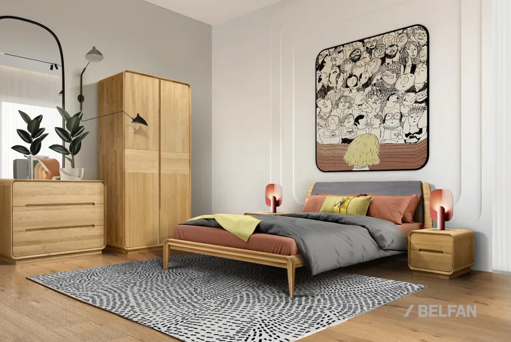 Спальня «Монблан» #1 бейц-масло