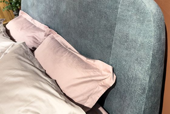 Кровать "Бергамо" (мягкое изголовье) массив дуба 3