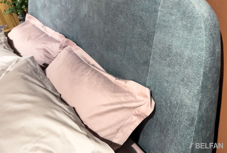 Кровать "Бергамо" (мягкое изголовье) массив дуба 5