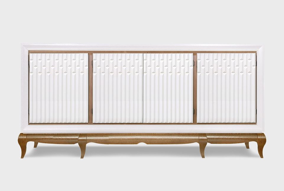 Тумба "Армония" ; айвори + классик