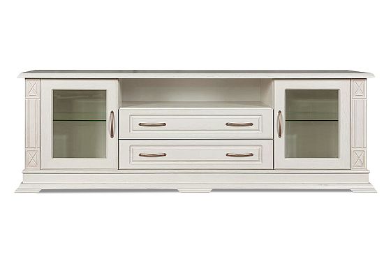 Тумба под ТВ "Верди Люкс ТВ22" массив и шпон дуба 4