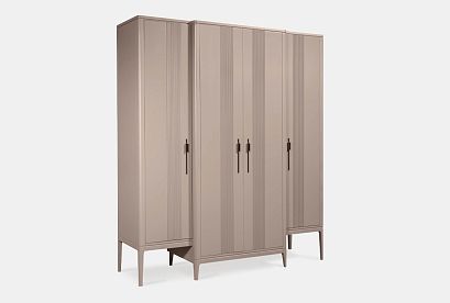 Шкаф для одежды 4-х дверный "Dune"; *ГМ 8931; меренга